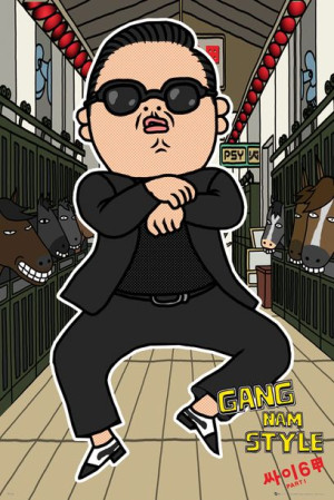 PSY - Gangnam Style - plakat 61x91,5 cm
