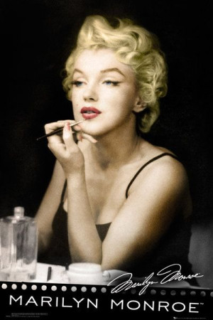 Marilyn Monroe Pół żartem Pół serio - plakat 61x91,5 cm