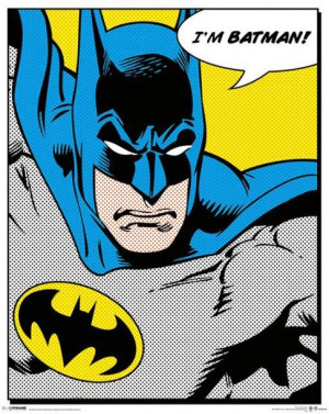 Batman - retro plakat 40x50 cm