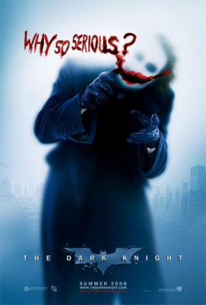 Batman - Mroczny Rycerz - Joker - Why So Serious ? - plakat 68x98 cm