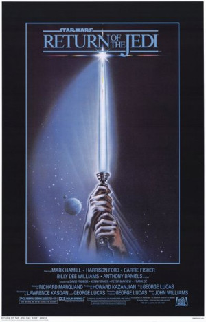 Star Wars - Gwiezdne Wojny - Powrót Jedi - plakat 68x102 cm