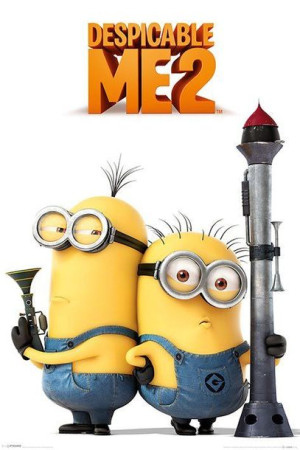 Minionki Rozrabiają - Despicable Me 2 - plakat 61x91,5 cm