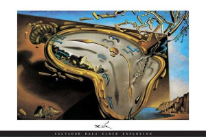 Salvador Dali Miękkie Zegary - plakat 91,5x61 cm