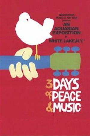 Woodstock 1969 Pokój i Muzyka - plakat 61x91,5 cm