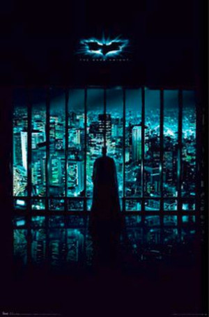 Batman Mroczny Rycerz Gotham - plakat 68x98 cm