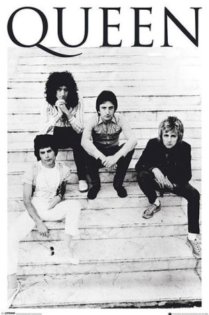 Queen i Freddie Mercury Brazylia 1981 - plakat 61x91,5 cm