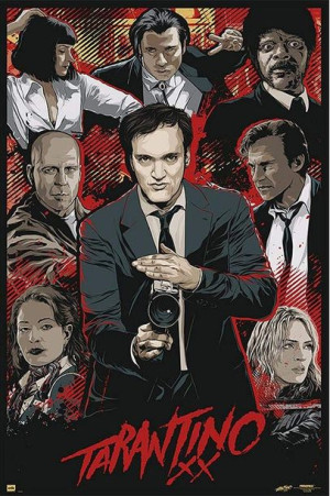Quentin Tarantino XX Kultowe Filmy - plakat 61x91,5 cm