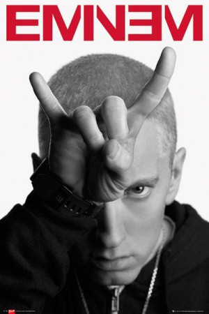 Eminem Horns - plakat 61x91,5 cm