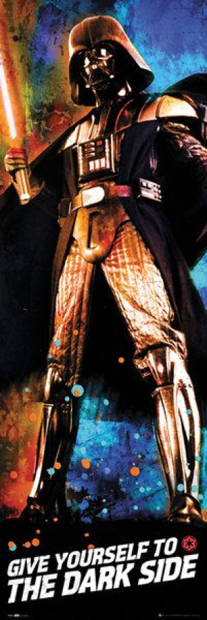 Star Wars Gwiezdne Wojny Vader Give yourself to the dark side - plakat 53x1
