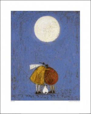 Sam Toft Obserwacja księżyca - plakat premium 40x50 cm