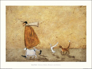 Sam Toft Ernest, Doris, Horace And Stripes - plakat premium 80x60 cm