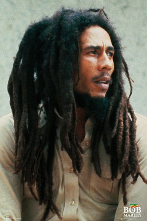 Bob Marley Pin Up - plakat 61x91,5 cm