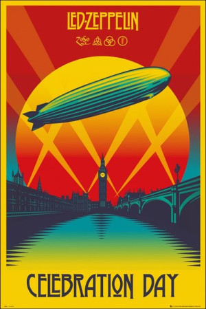Led Zeppelin Celebration Day - plakat 61x91,5 cm