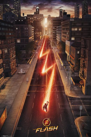 The Flash Błyskawica - plakat 61x91,5 cm