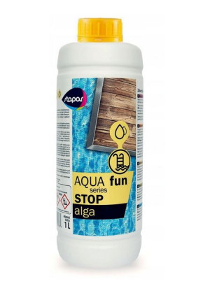 Antyglon do basenu AQUA FUN SERIES STOP ALGA 1L