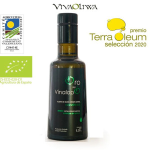 Ekologiczna zielona oliwa z oliwek Extra Virgin ORO DEL VINALOPÓ verde