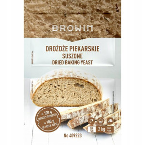 Suszone drożdże piekarskie 2x16g drożdże na chleb