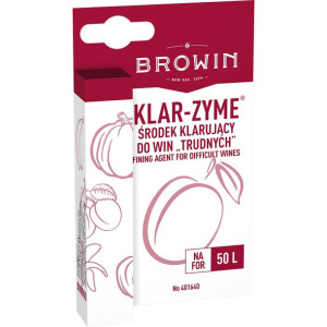 Klar-zyme środek klarujący do win trudnych Browin