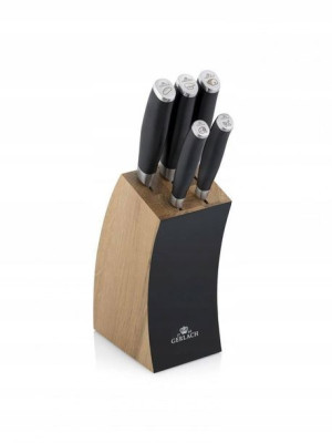 Zestaw noży w bloku Gerlach Deco Black NK991A