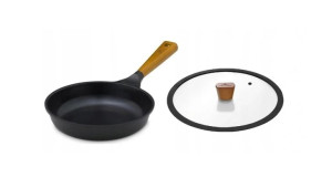 Patelnia Gerlach Natur z pokrywką 28 CM
