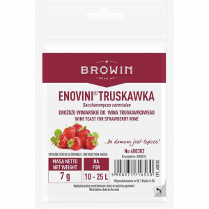 Drożdże winiarskie Enovini Truskawka Browin