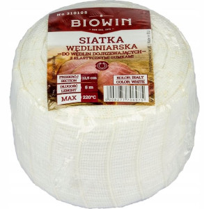 Siatka Wędliniarska pieczenia wędzenia 12,5cm x 5m
