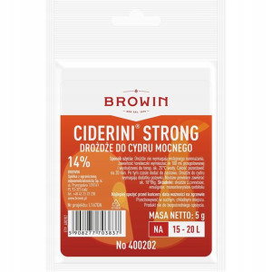 Drożdże do Cydru STRONG 5 g Browin