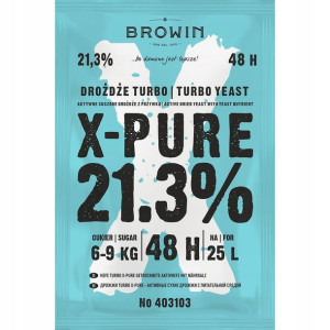 Drożdże gorzelnicze Browin Turbo X-Pure 48H