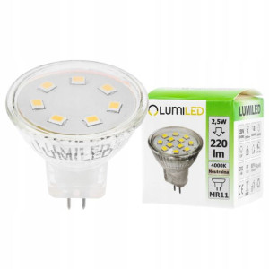 Żarówka Led Gu5,3 Mr11 2,5w 25w 4000k 230v Lumiled