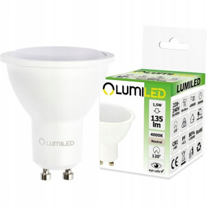 Żarówka Led Gu10 1,5w 15w 4000k Neutrlana Lumiled