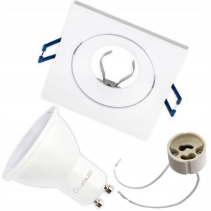 Oprawa Halogenowa Podtynkowa Ruchoma + Led Gu10
