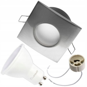Oprawa Halogenowa HERMETYCZNA + LED GU10 PODBITKA