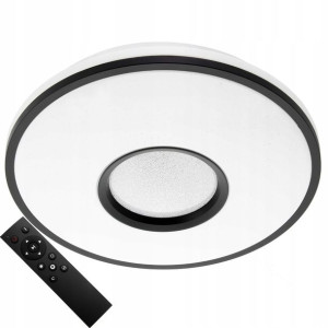 PLAFON Lampa SUFITOWA LED okrągła żyrandol + PILOT