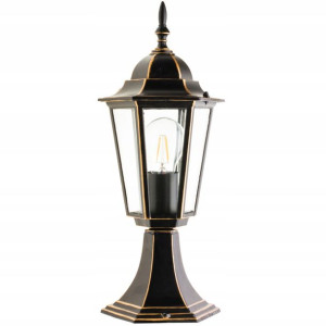 Lampa Ogrodowa Stojąca LED LATARNIA E27 SŁUPEK