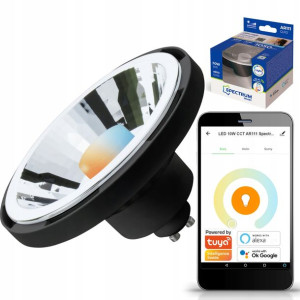 Żarówka Led Ar111 Gu10 10w 30d Cct Wifi Tuya Smart