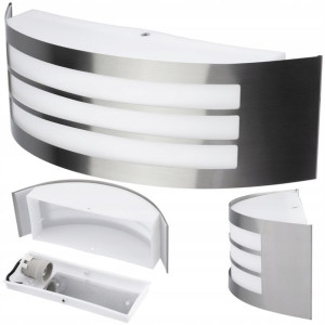 Lampa Zewnętrzna Elewacyjna Kinkiet Ogrodowy E27
