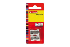 Temperówka metalowa pojedyńcza, 2szt, HERLITZ