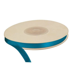 Wstążka turkusowa, 25m dł x 6mm szer, CRAFT-FUN