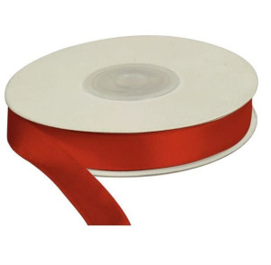 Wstążka czerwona, 25m dł x 12mm szer, CRAFT-FUN