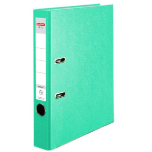 Segregator A4 5cm 50mm Q.File miętowy HERLITZ