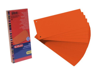 Przekładki do segregatora 1/3 A4 100szt HERLITZ