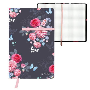 Notes notatnik A5 kratka Ladylike Flowers HERLITZ