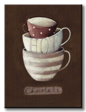 Hot Chocolate - Obraz na płótnie 30x40 cm