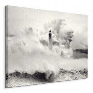Cantabria Lighthouse I - Obraz na płótnie 40x30 cm