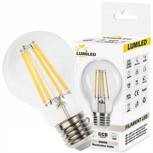 Żarówka Led E27 Filament 10w = 75w Lumiled 4000k