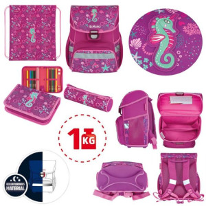 Zestaw tornister Loop Plus Seahorse 6-9lat HERLITZ