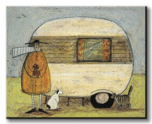 Sam Toft Home From Home - Obraz na płótnie 50x40 cm
