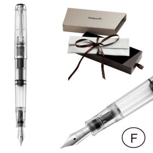 Pióro wieczne Classic M205 tłoczek F Demonstrator PELIKAN