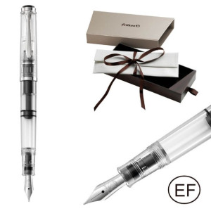 Pióro wieczne Classic M205 tłoczek EF Demonstrator PELIKAN