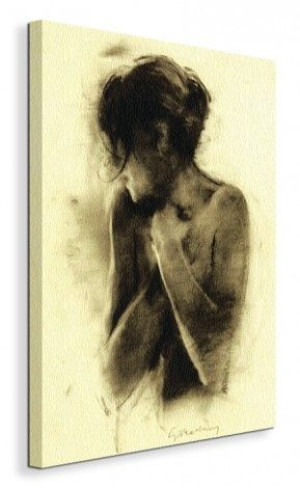 Antonia - Obraz na płótnie 40x50 cm